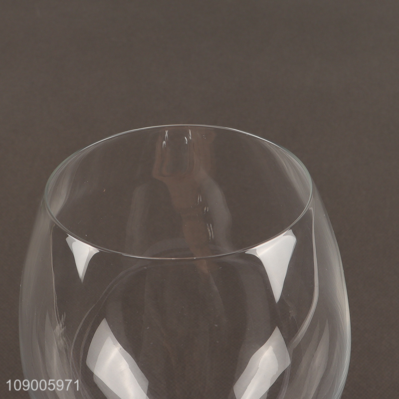 Factory supply clear glass unbreakable red wine glasses champagne glasses