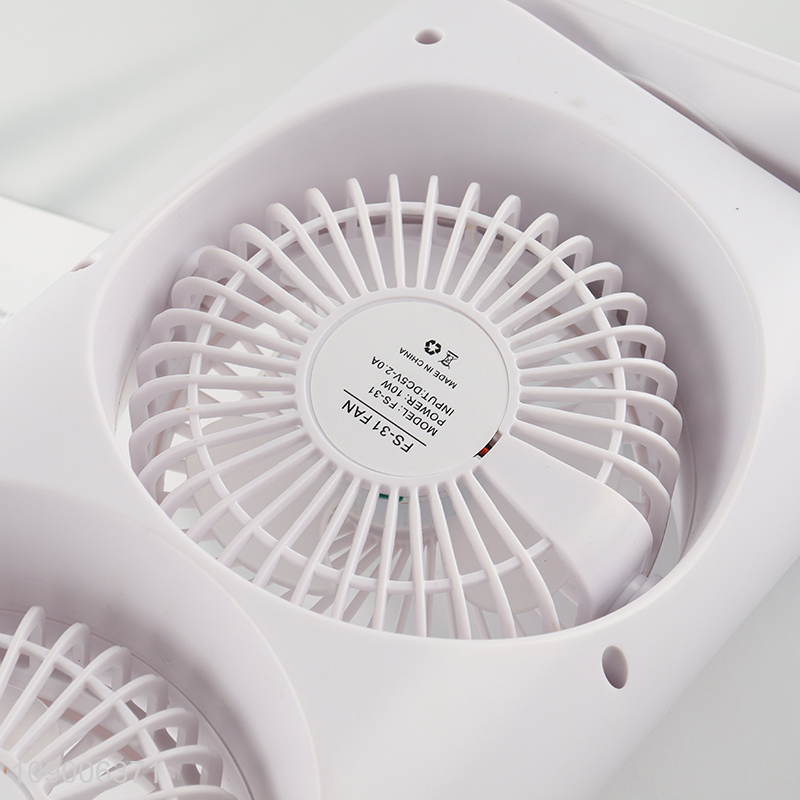Factory Price Portable Fan Double Ended Spray Fan USB Rechargeable Desk Fan