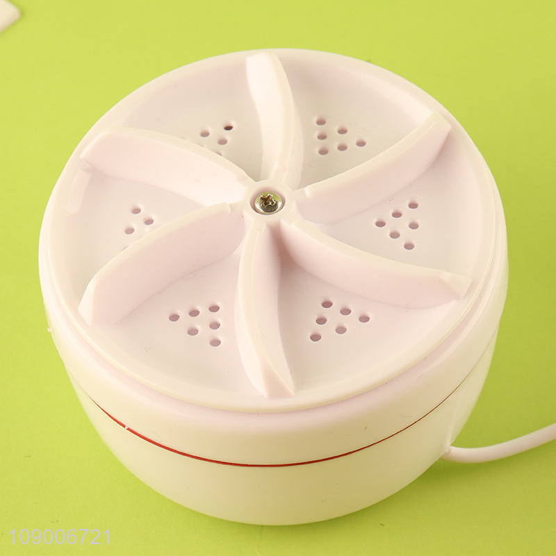 China Imports Mini Washing Machine USB Charging Ultrasonic Turbo Washer