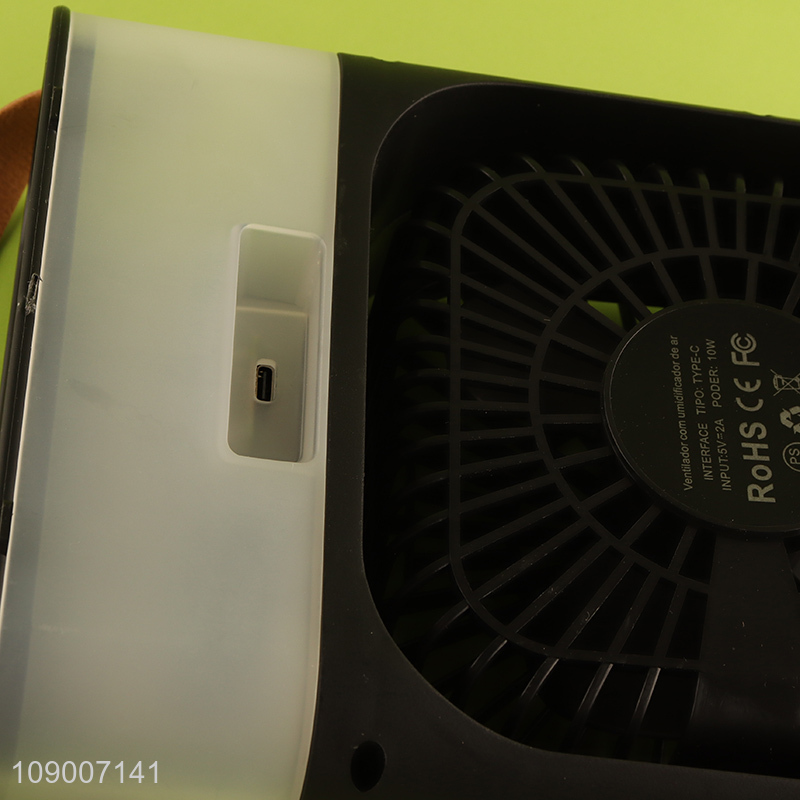 New Arrival Portable Mini USB Rechargeable Air Cooler Fan for Home Office