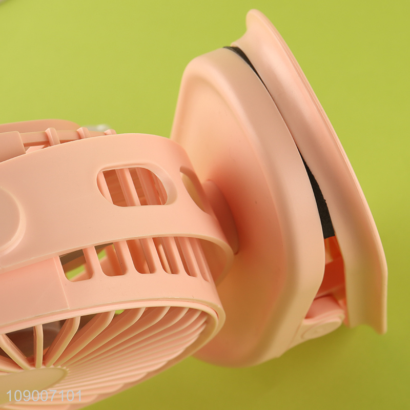 Online Wholesale Portable USB Rechargeable Clip On Fan Mini Desk Fan