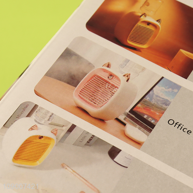 China Product Cute Mini Misting Fan USB Rechargeable Air Cooler Fan