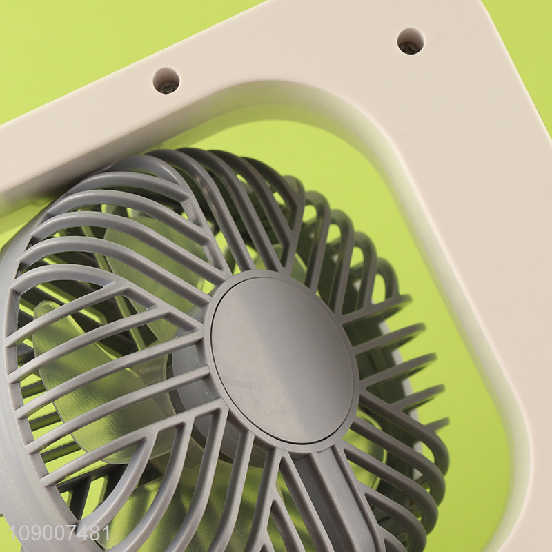 Hot Selling Portable USB Charging Desktop Fan Small Personal Fan for Dormitory