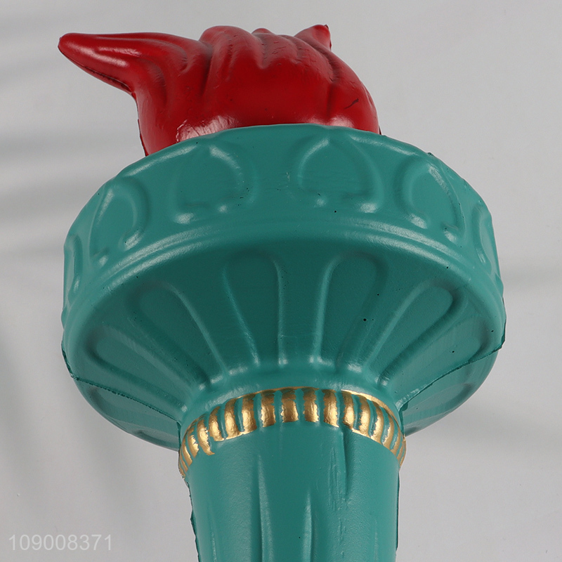 Hot selling creative Statue of Liberty torch Halloween cosplay decor prop toy