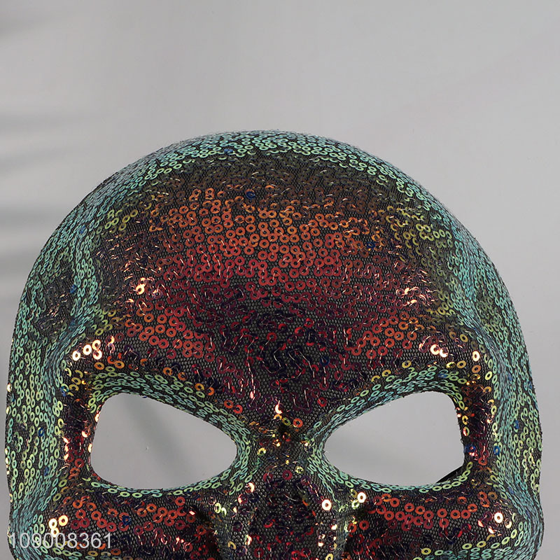 Top selling sequin skull mask Halloween party mask cosplay mask wholesale