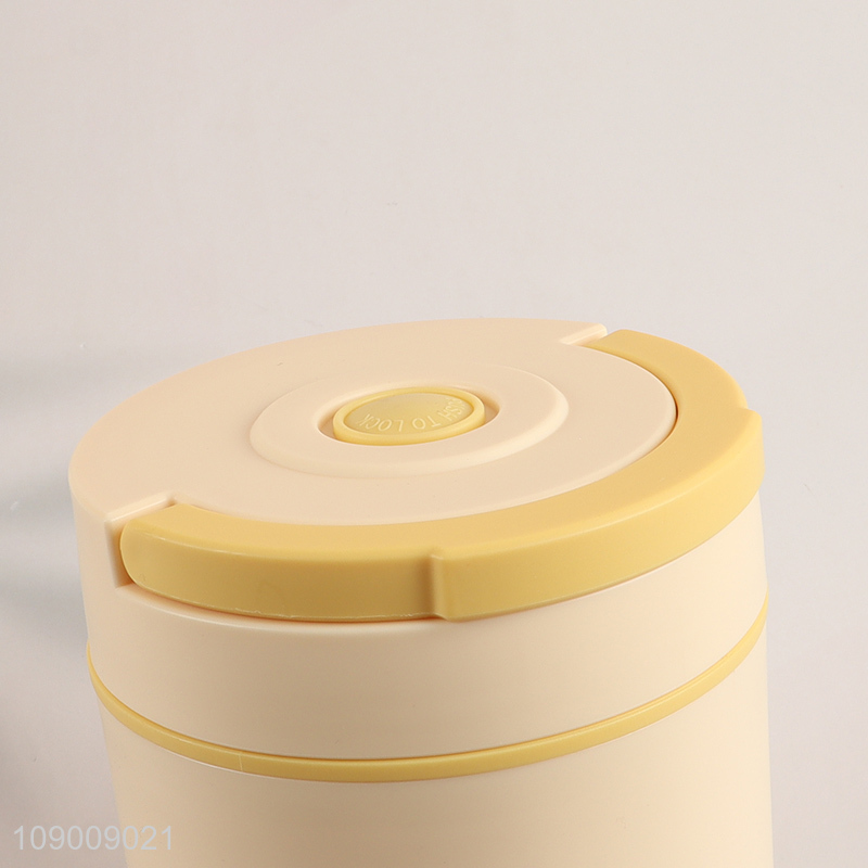 Popular products portable sealed pp soup cup with handle