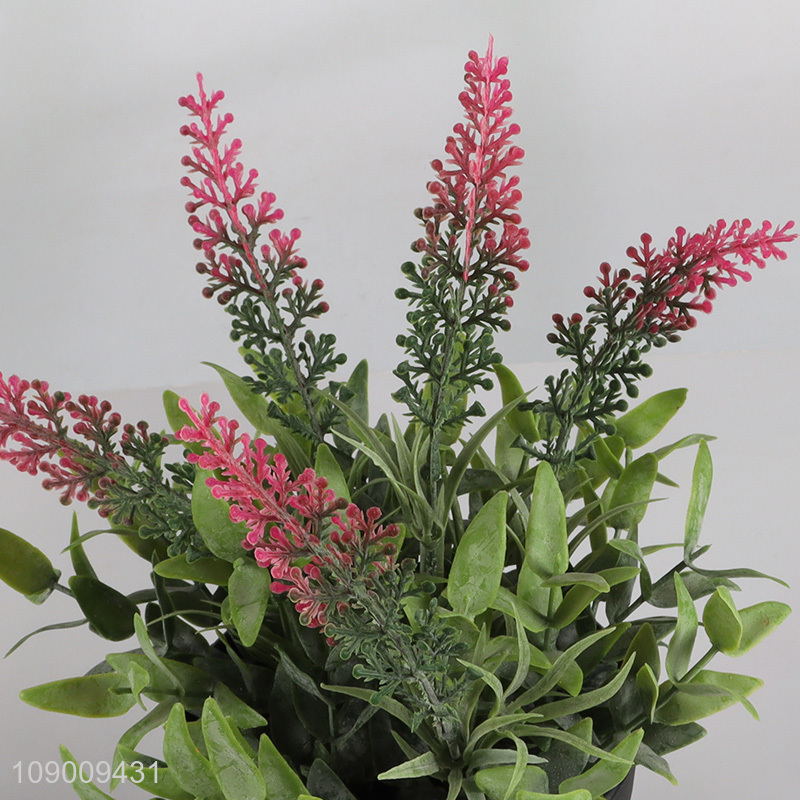 Online wholesale natural home decor artificial potted plants for tabletop