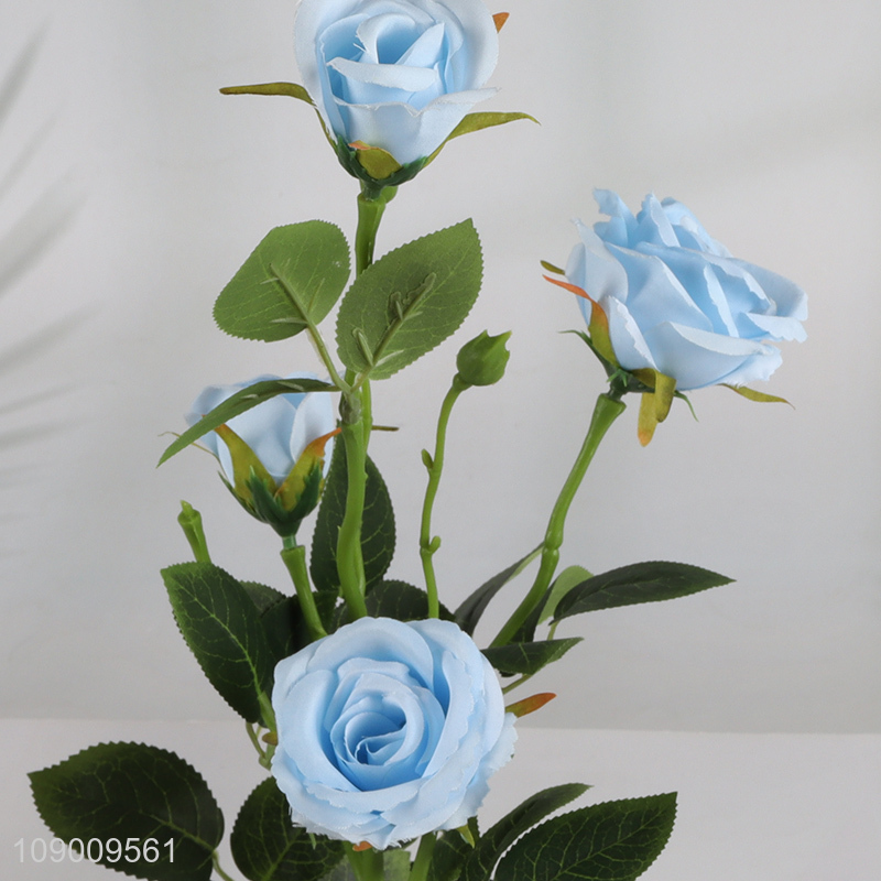 Hot products home office decor faux flower artificial potted plants for sale