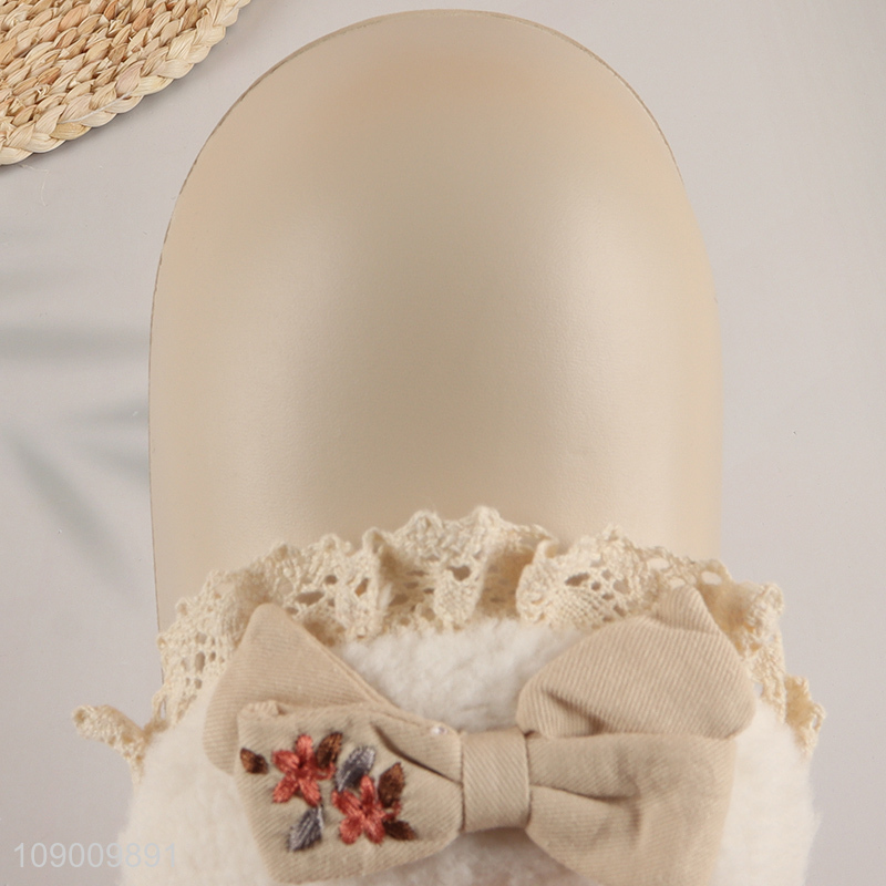 Hot selling winter warm thickened women cotton slippers home slippers