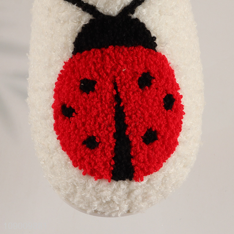 Best selling non-slip women winter warm home slippers wholesale