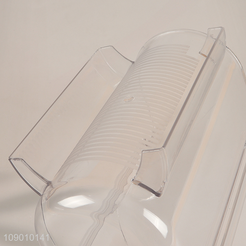 China factory clear wine bottle holder fridge storage box for household