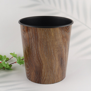 Factory Price Wood Grain Trash <em>Can</em> <em>Garbage</em> Container Bathroom <em>Garbage</em> <em>Can</em>