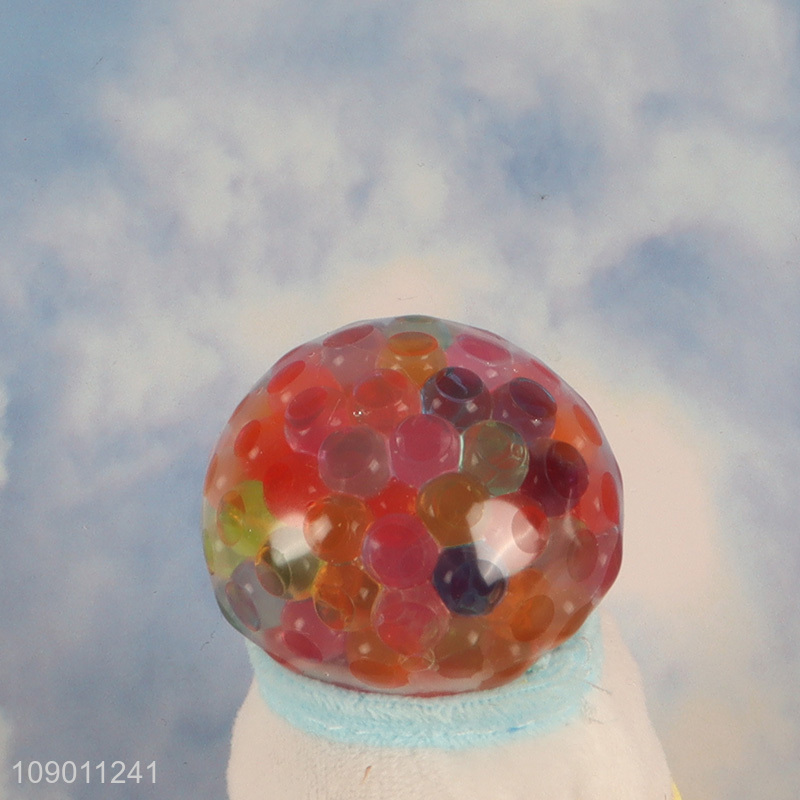 Yiwu market cartoon chicken shape anti-stress squeeze plush toys