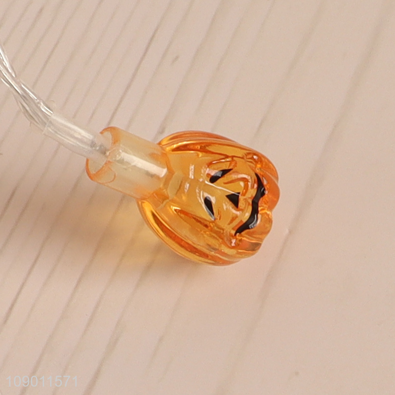 China factory Halloween decoration pumpkin string lights for sale