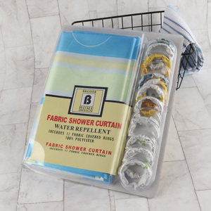 Hot Selling 67*70 Inch Water Resistant Polyester <em>Fabric</em> <em>Shower</em> <em>Curtain</em>