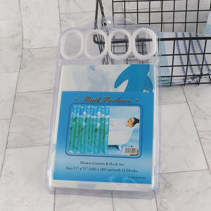 Good Quality 71X71 Inch Plastic Shower <em>Curtain</em> Custom <em>Bath</em> <em>Curtain</em>