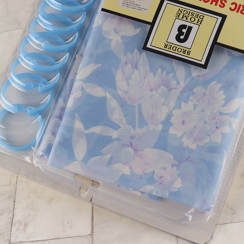 Good Quality 67*70 Inch Polyester Shower Curtain Bathroom Accessories