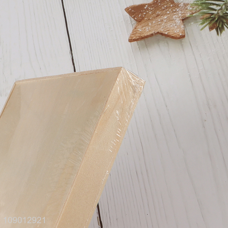 Best sale multicolor wooden christmas tree hanging decoration set wholesale