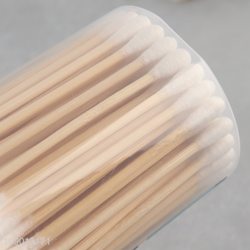 High Quality Cotton Buds 100 Count Disposable Cotton Swabs for Makeup