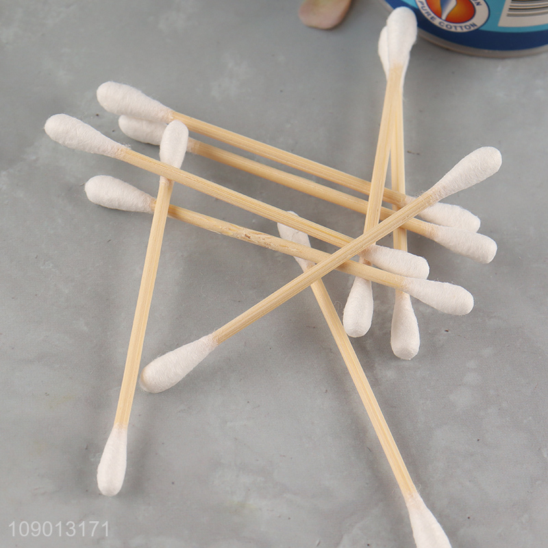 High Quality Cotton Buds 100 Count Disposable Cotton Swabs for Makeup