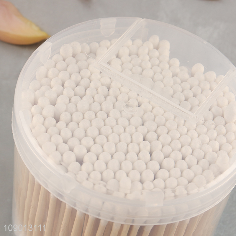New Arrival 100 Pieces Cotton Swabs Multi-Purpose Natural Cotton Buds
