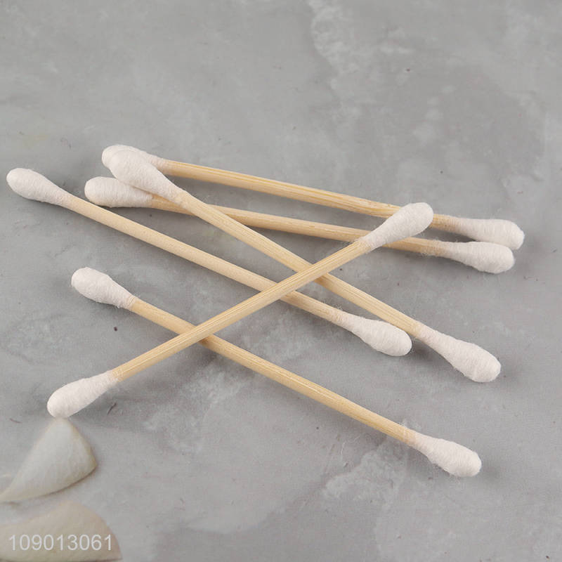 Factory Price 300 Count Natural Cotton Swabs for Personal & Beauty Care