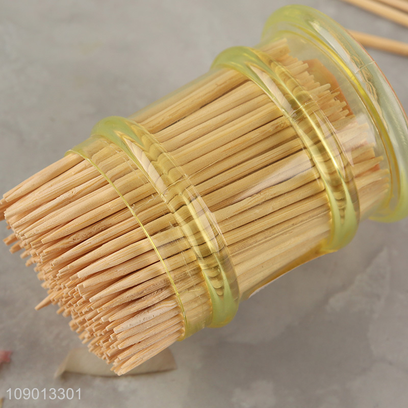 Hot Selling 250 Count Disposable Bamboo Toothpicks for Home Restaurant
