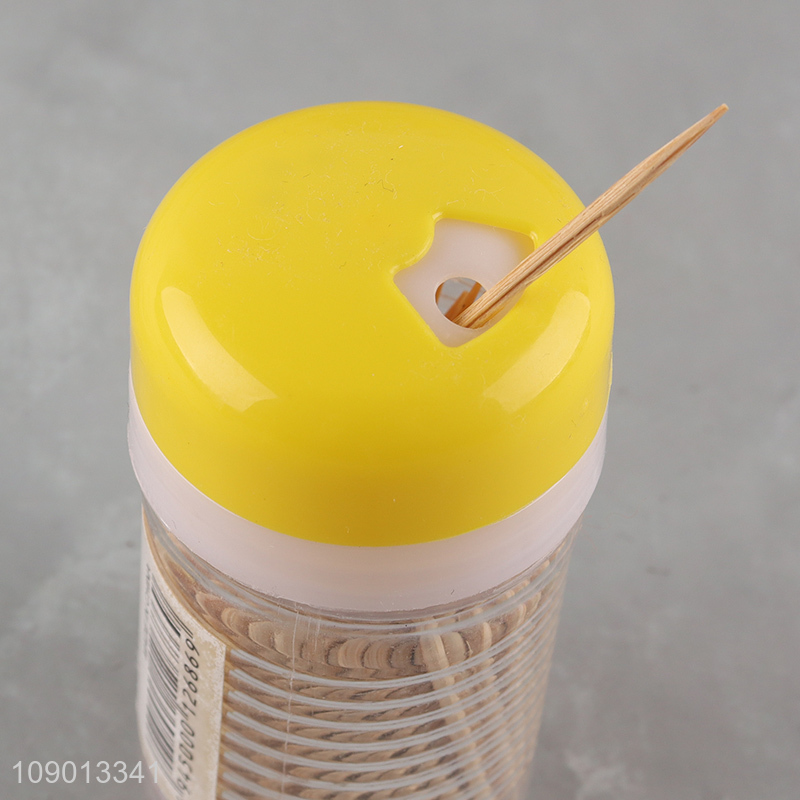 New Product 180 Count Biodegradable Natural Disposable Bamboo Toothpicks