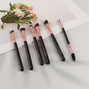 Most popular professional face eye makeup soft bristle makeup brush set