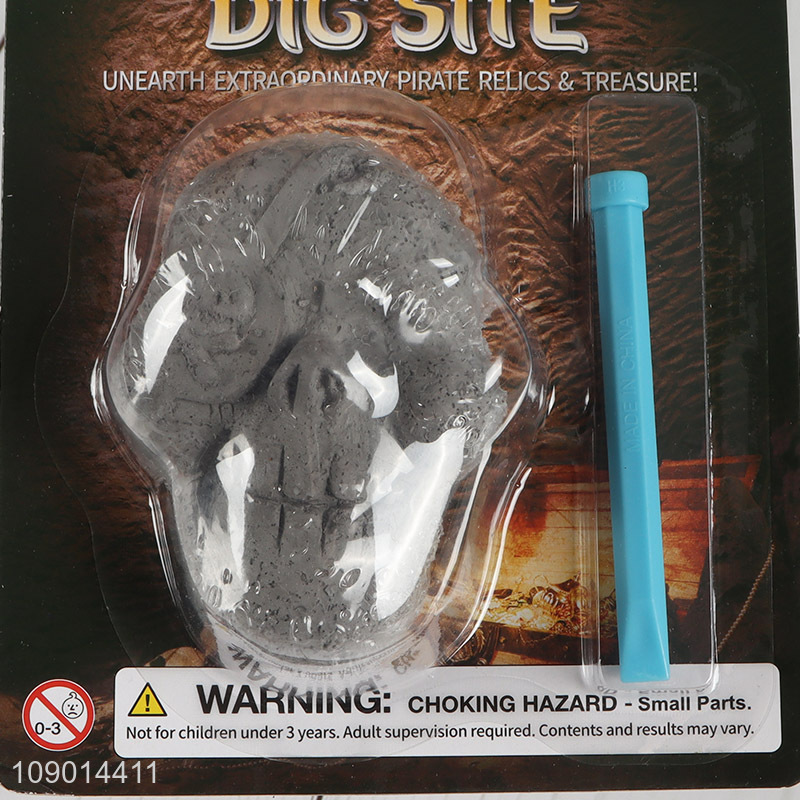 China products pirate series children dig kit educational toys