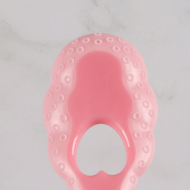 China factory pink soft baby oral care mini toothbrush for sale