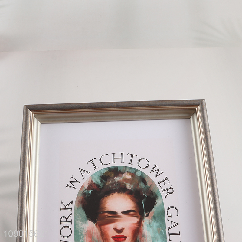 High quality plastic photo frame picture frame home tabletop decoration