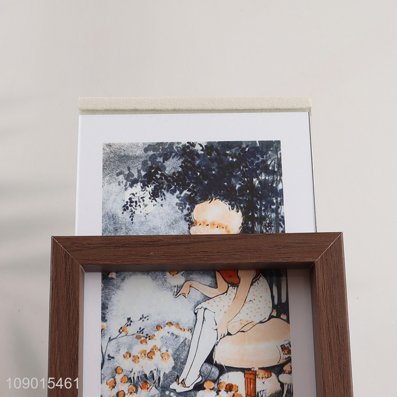 Best sale tabletop decoration wooden photo frame picture frame wholesale