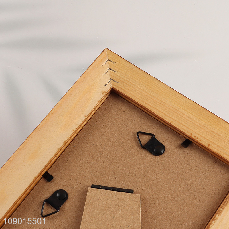 Hot items rectangle home decor wooden photo frame picture frame for sale