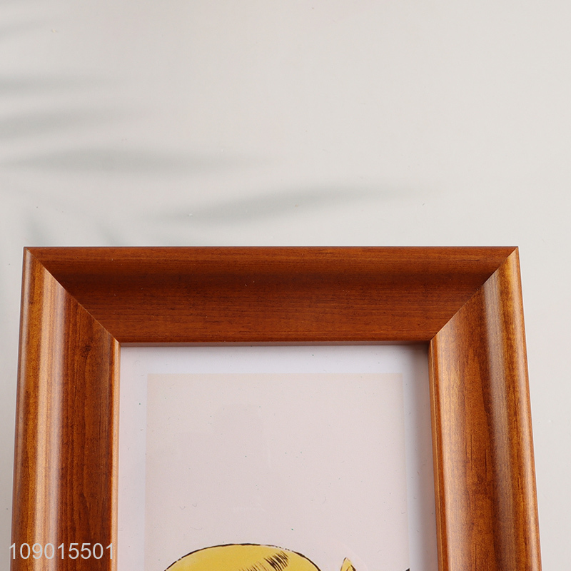 Hot items rectangle home decor wooden photo frame picture frame for sale