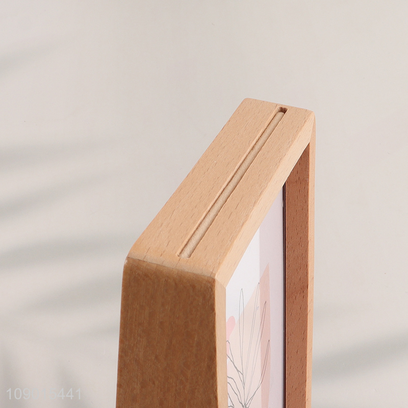 Top selling wooden home decor family couple photo frame picture frame