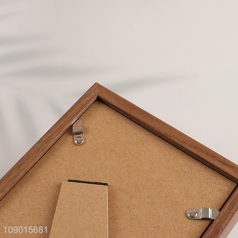 Good selling tabletop decoration wooden photo frame picture frame wholesale