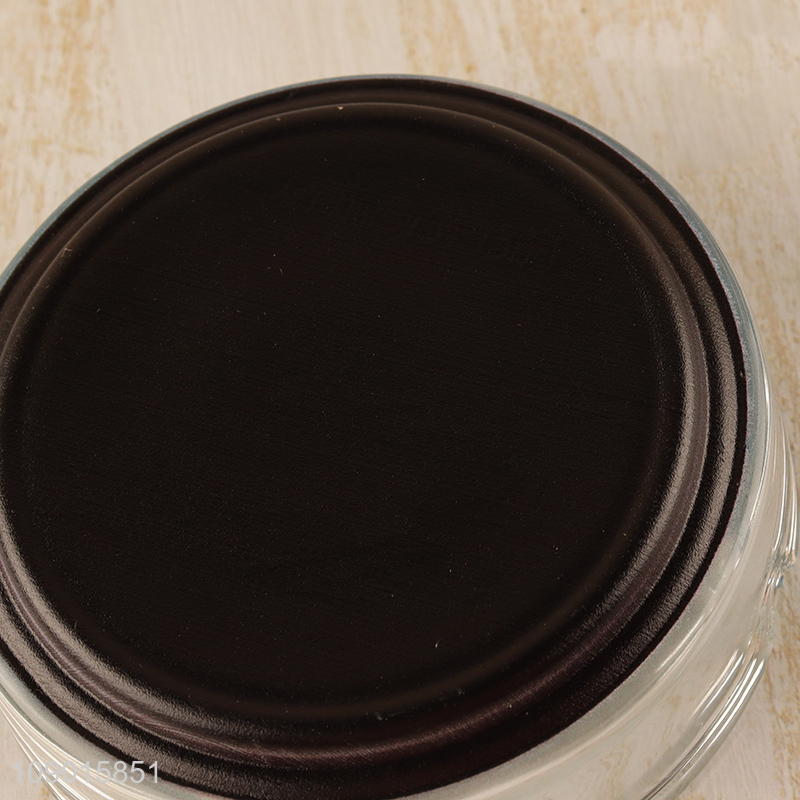 New Arrival Round Glass Ashtray Portable Heavy Duty Cigarette Ashtray