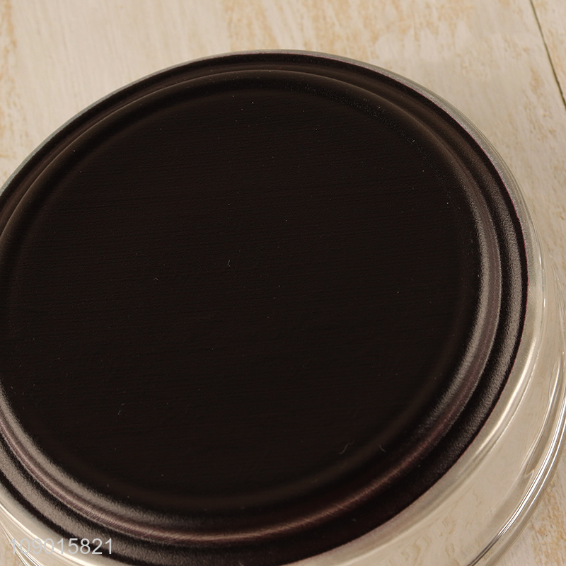 High Quality Round Glass Ashtray Ash Holder Case for Home Decoration