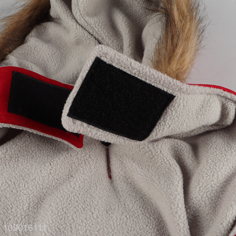 Top products red fashionable pet coat winter dog clothes for sale