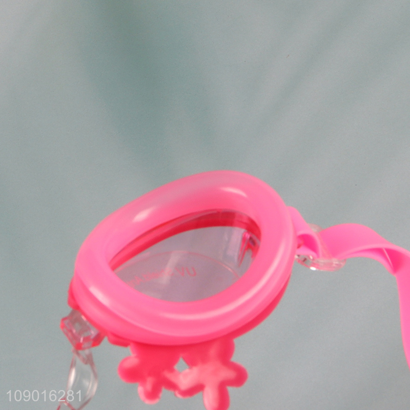 Hot products professional pink training swimming eyewear swimming glasses