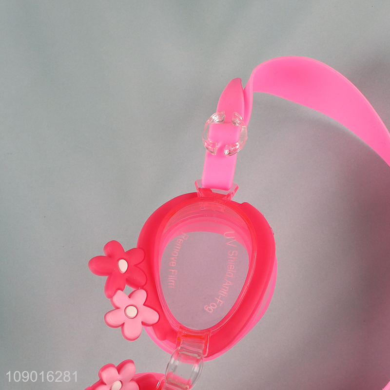 Hot products professional pink training swimming eyewear swimming glasses