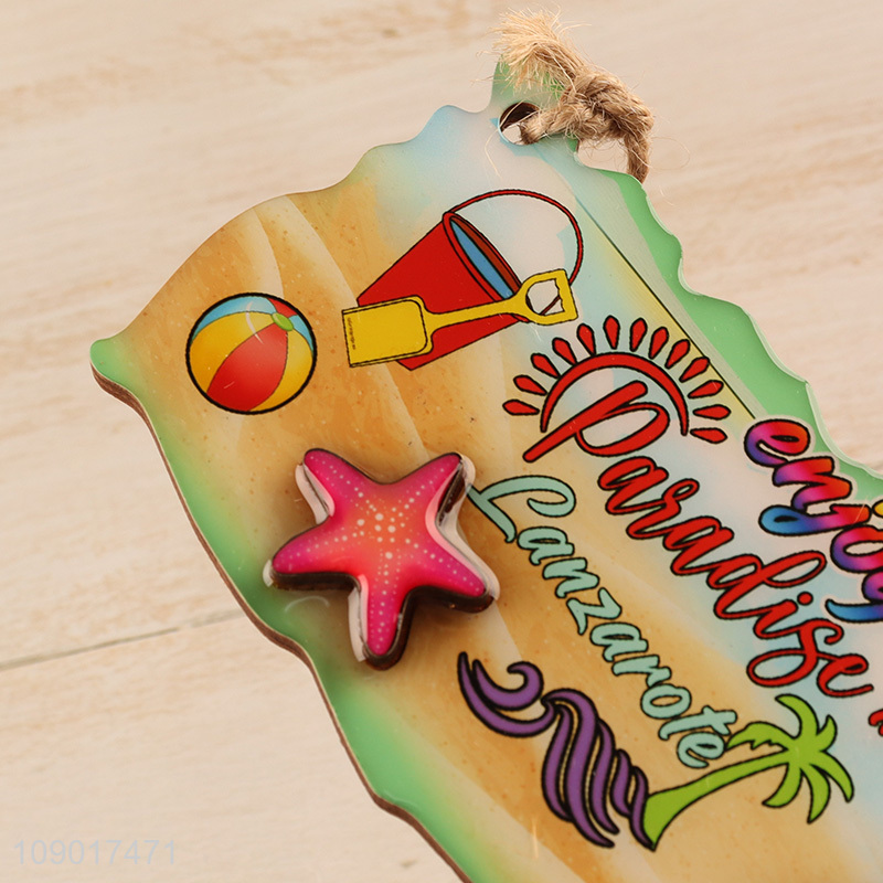 Online Wholesale Wall Hanging Sign Decoration Lanzarote Tourist Souvenir