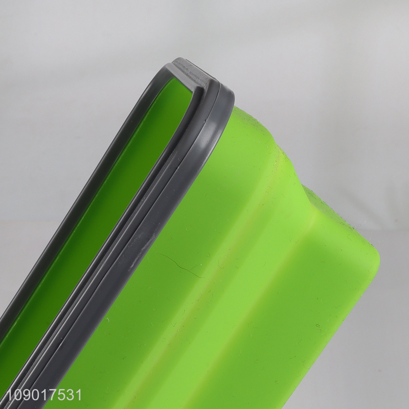 Top products portable folding silicone sealed lunch box with tableware