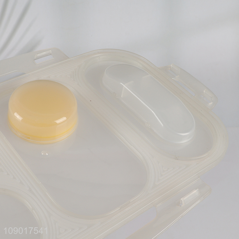 Hot selling portable school office folding silicone lunch box wholesale