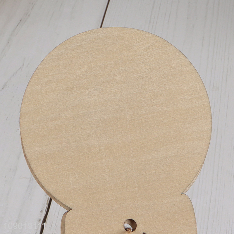 Good selling Christmas decoration xmas tree wooden hanging ornaments wholesale