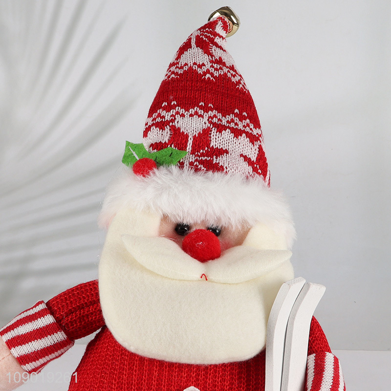 China factory Christmas decoration Christmas telescopic doll for home decor