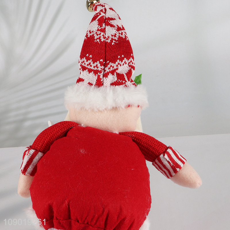 China factory Christmas decoration Christmas telescopic doll for home decor