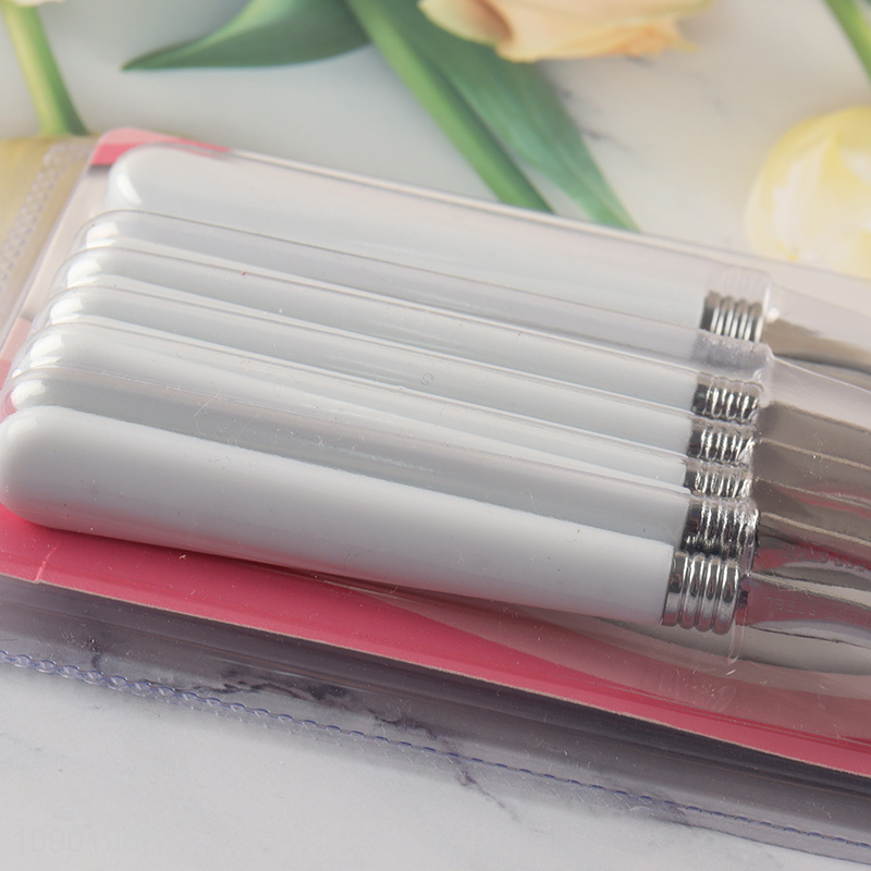 High Quality 6PCS Stainless Steel Dinner Spoons Set for Home Restaurant