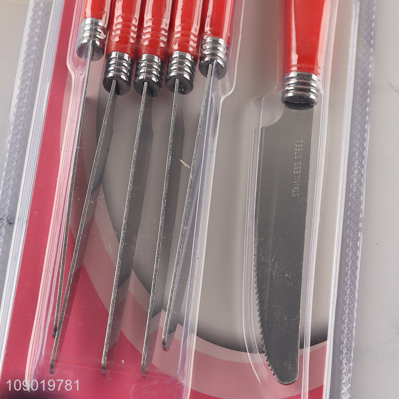 Factory Price 6PCS Stainless Steel Dinner Knives Set for Home Restaurant